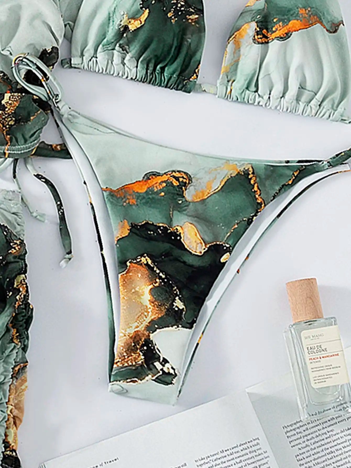 Tidal Bliss 4 Parça Bikini Cover Up Seti