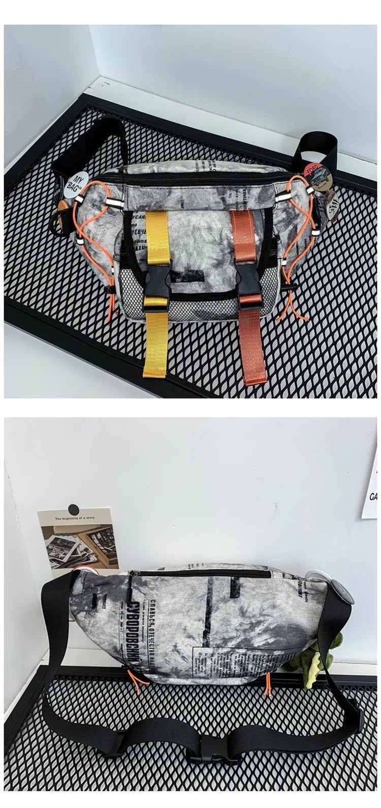 All Purpose Tie-Die Waist Bag