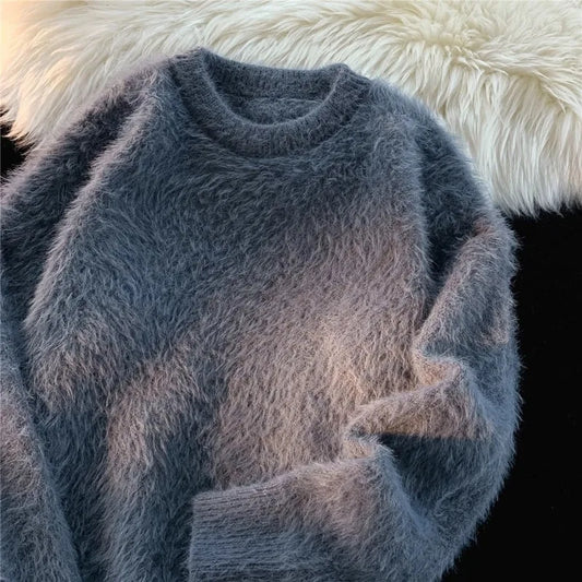 Warm Knit Sweater Men And Women