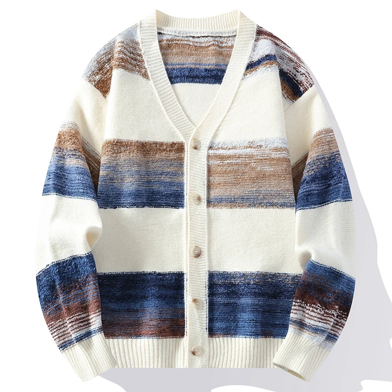 Yuto Brushstroke Cardigan