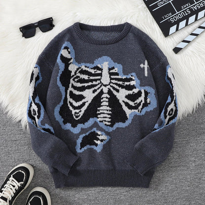Pyro Skeleton Pullover Sweater