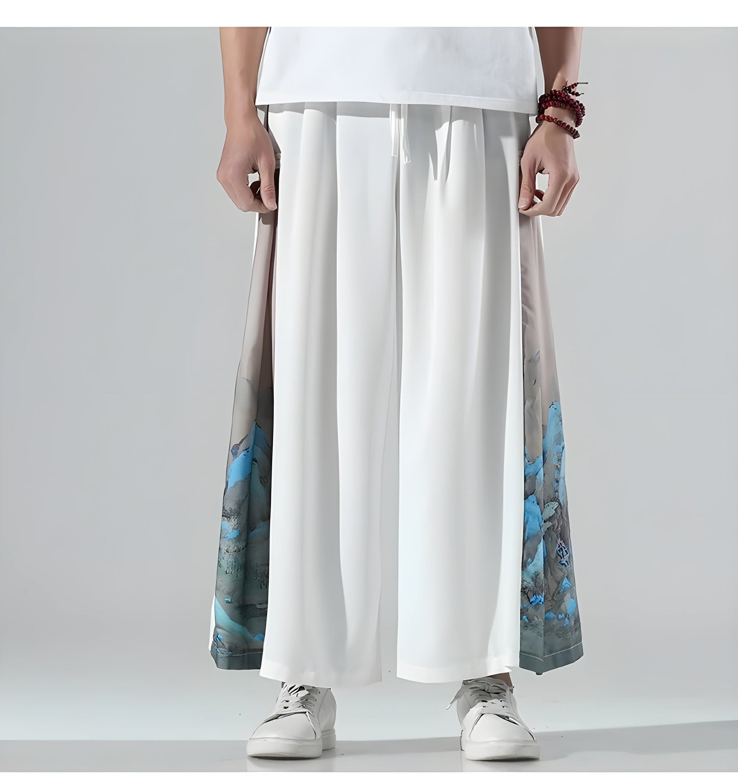 Split-Side Hakama Pants