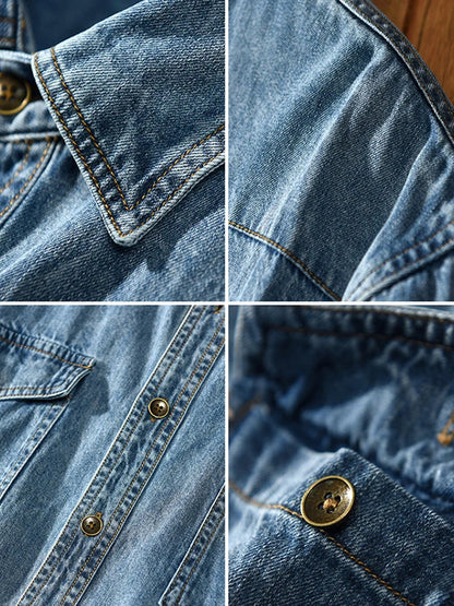 Denim Utility Shirt