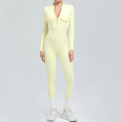 Dare2Luzz Sırtı Açık Uzun Spor Tulum