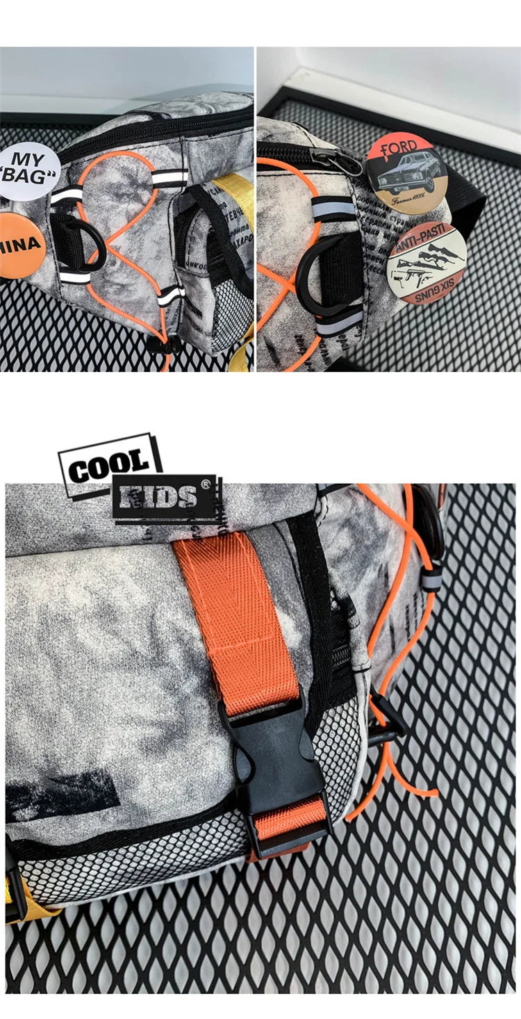 All Purpose Tie-Die Waist Bag