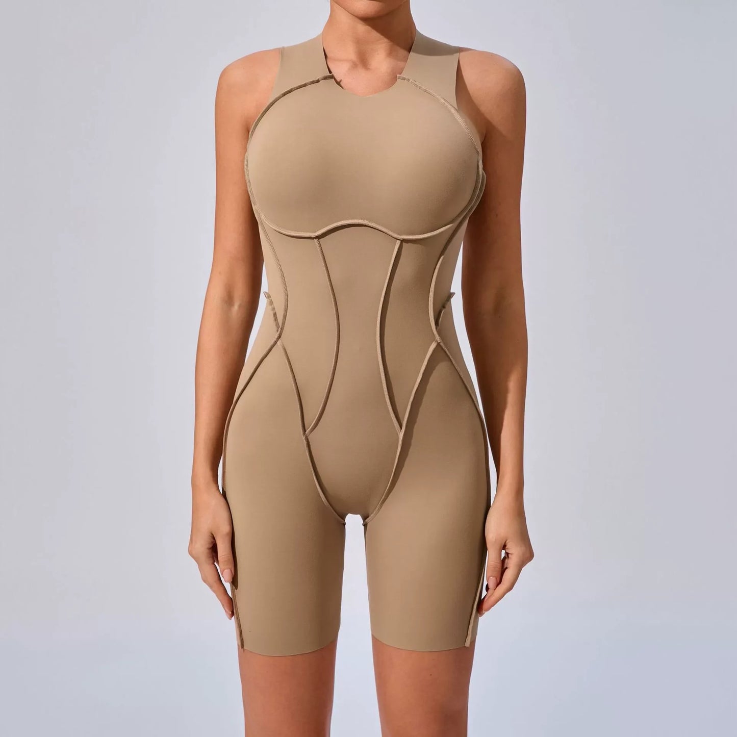 Dare2Luzz Kısa Sırtı Açık Tulum