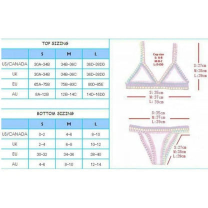 Wild Orchid Neopren Bikini Takımı