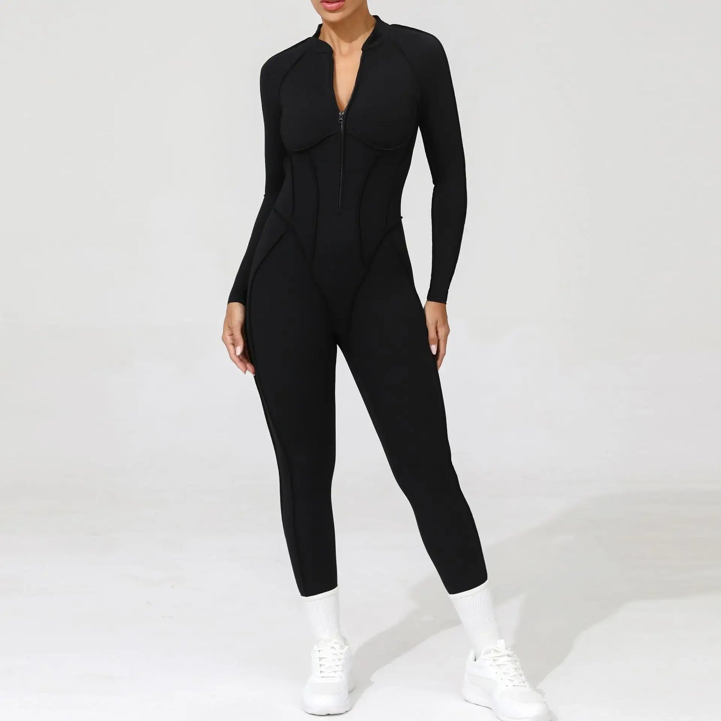 Dare2Luzz Sırtı Açık Uzun Spor Tulum
