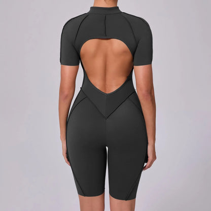 Dare2Luzz Dikişsiz Kısa Spor Tulum
