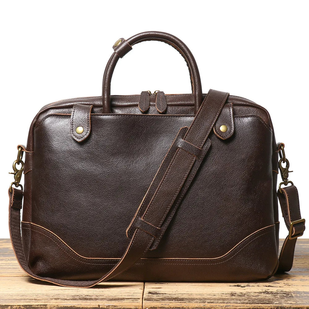 Luzz Hakiki Deri Erkek Çanta