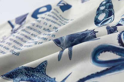 Marine Life Underwater World Short Sleeve Shirt