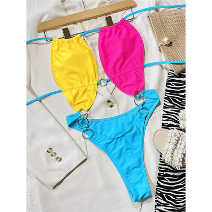 Palm Oasis Sırtı Açık Mayo