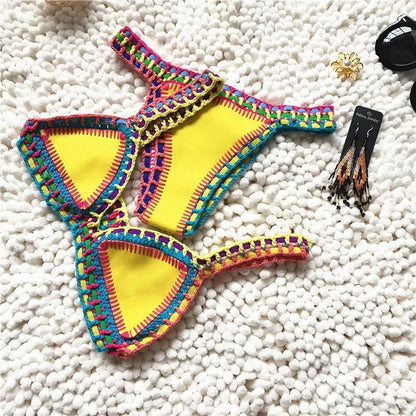 Wild Orchid Neopren Bikini Takımı