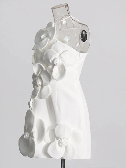 Gabriella Savannah Çiçek Aplikli Mini Elbise