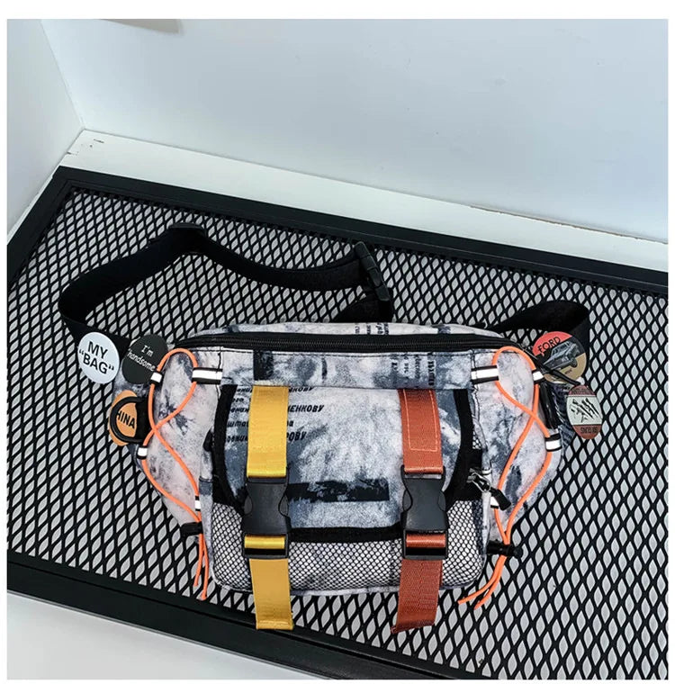 All Purpose Tie-Die Waist Bag