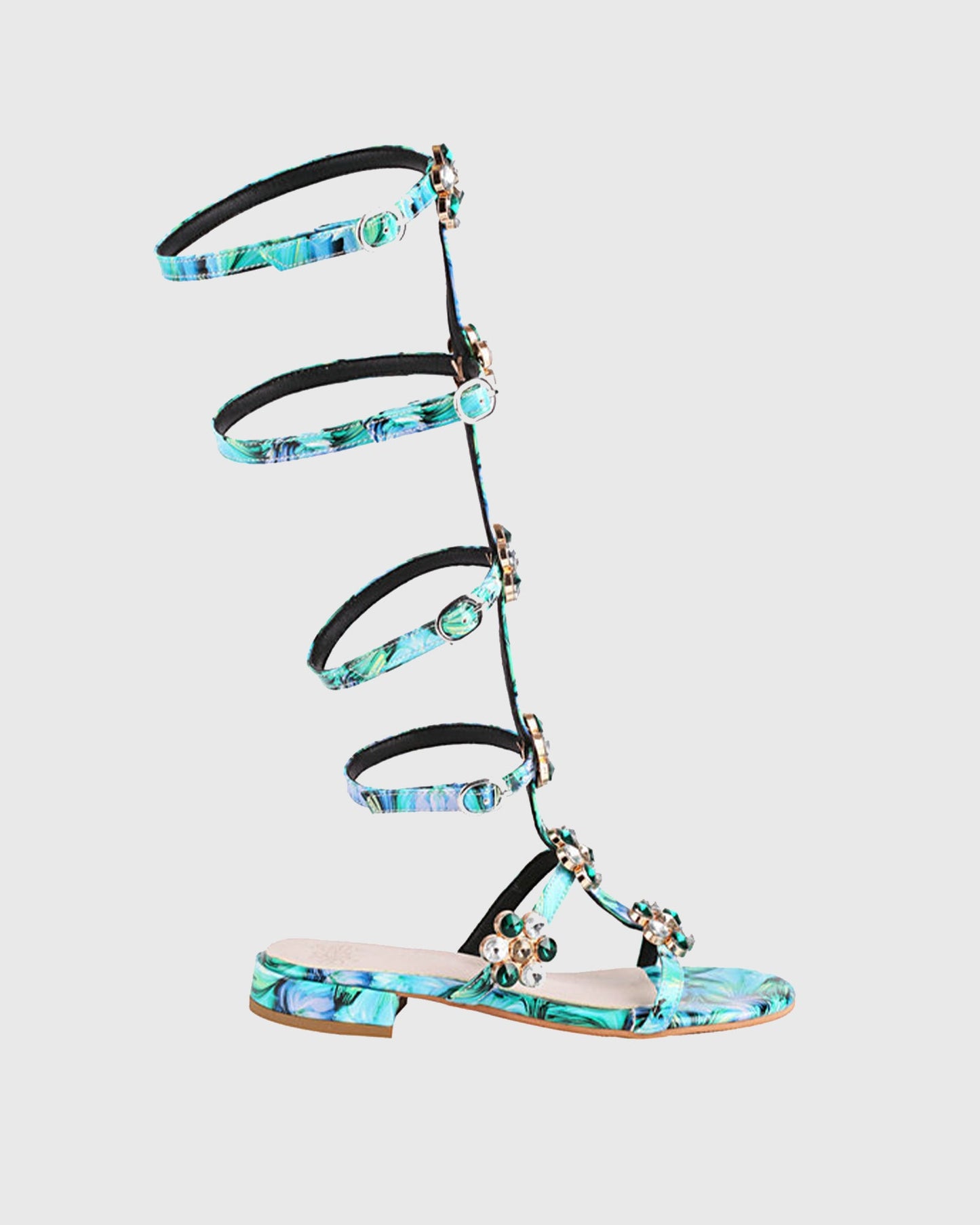 Honey Venom Taş Detaylı Sandalet