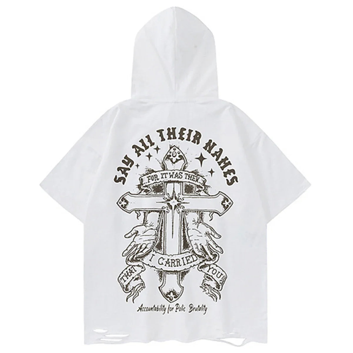 Say All Their Names Devil Horns Hoodie