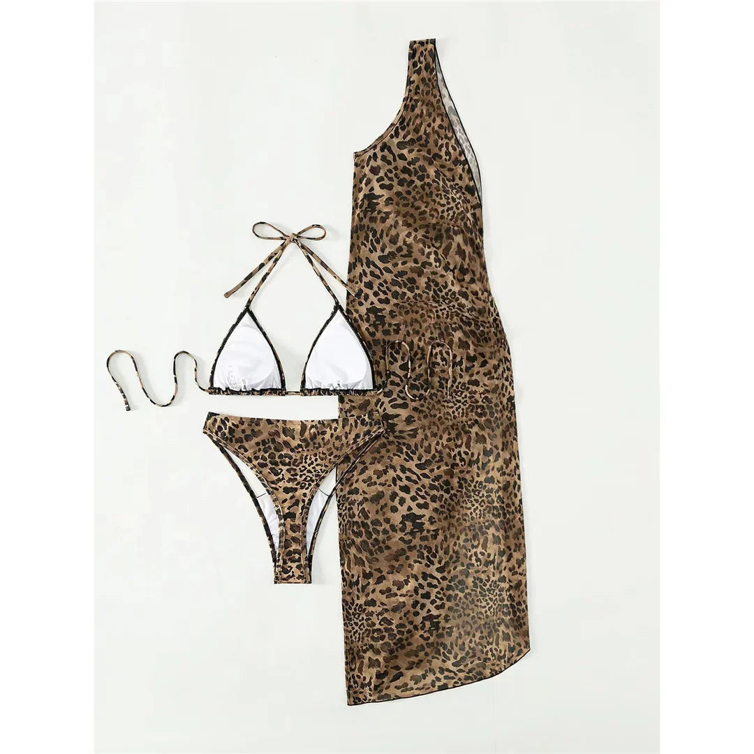 Leopar Bikini Takımı