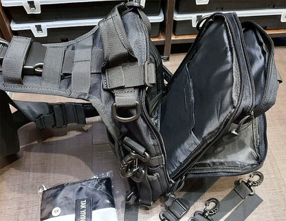 Multi Buckles Style Crossbody Bag