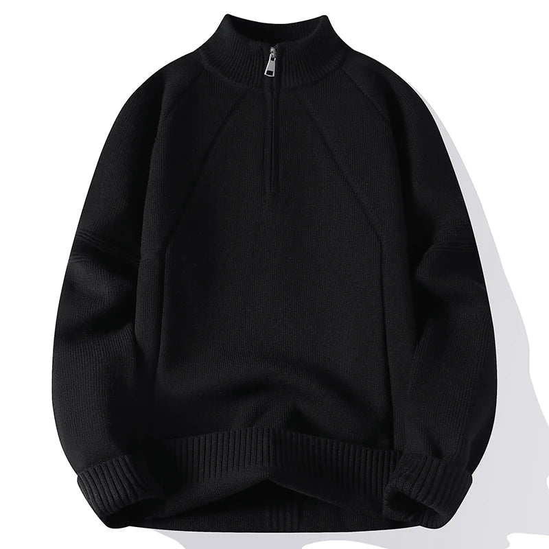 Mock Neck Half-Zip