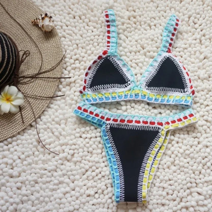 Wild Orchid Neopren Bikini Takımı