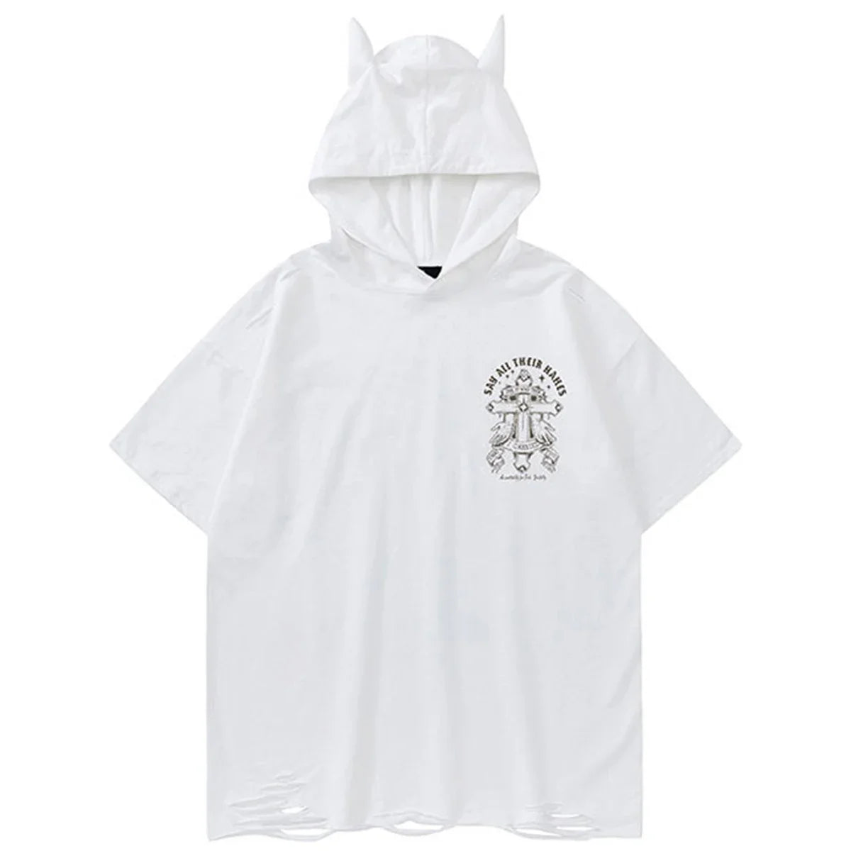 Say All Their Names Devil Horns Hoodie