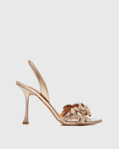 Electric Oasis Gold Topuklu Ayakkabı