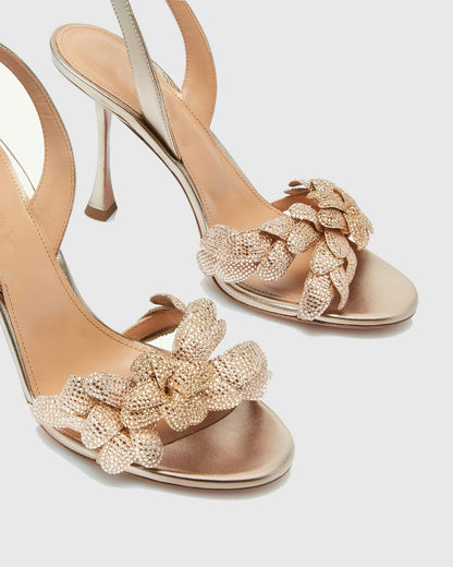 Electric Oasis Gold Topuklu Ayakkabı