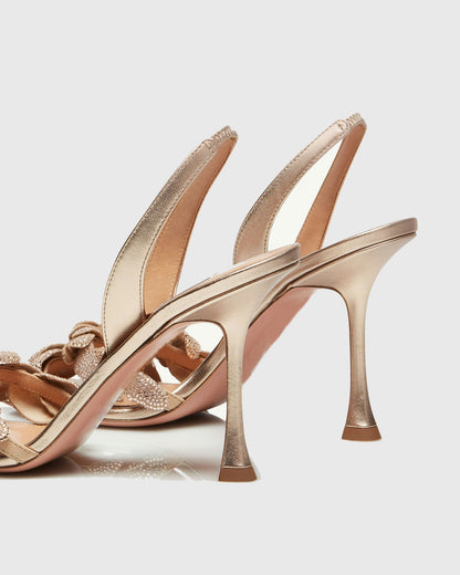 Electric Oasis Gold Topuklu Ayakkabı