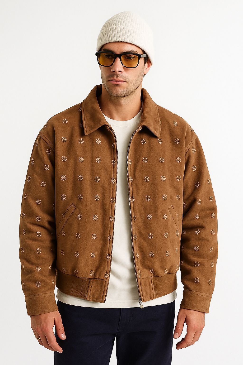 Essence  nakışlı boncuklu kısa ceket