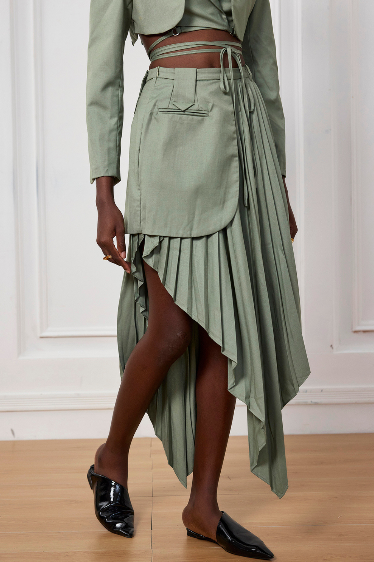 Winifred Fırfırlı Maxi Etek