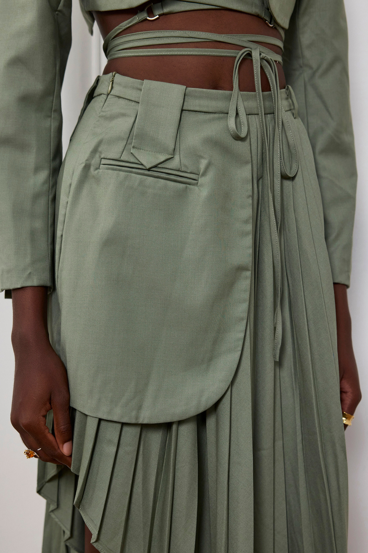 Winifred Fırfırlı Maxi Etek