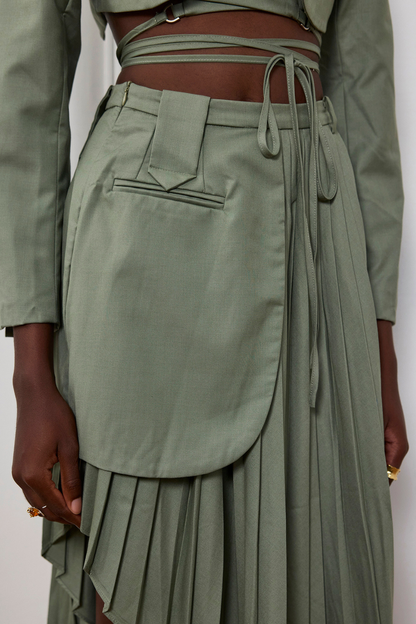 Winifred Fırfırlı Maxi Etek