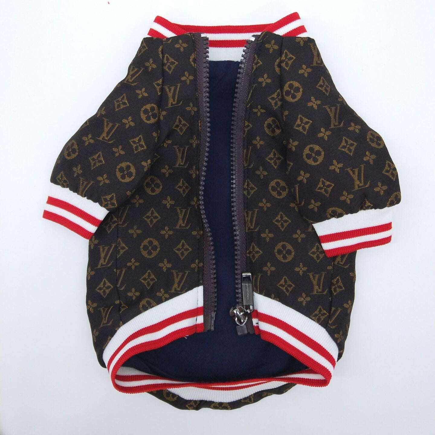 LV Zip Up Bomber Doggo Jacket