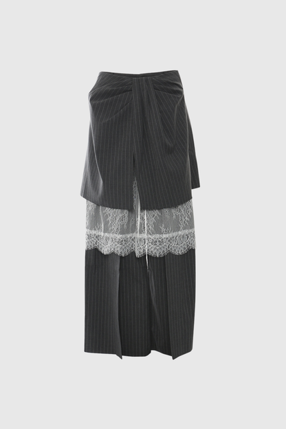 Yardley Dantelli Parçalı Etek Pantolon