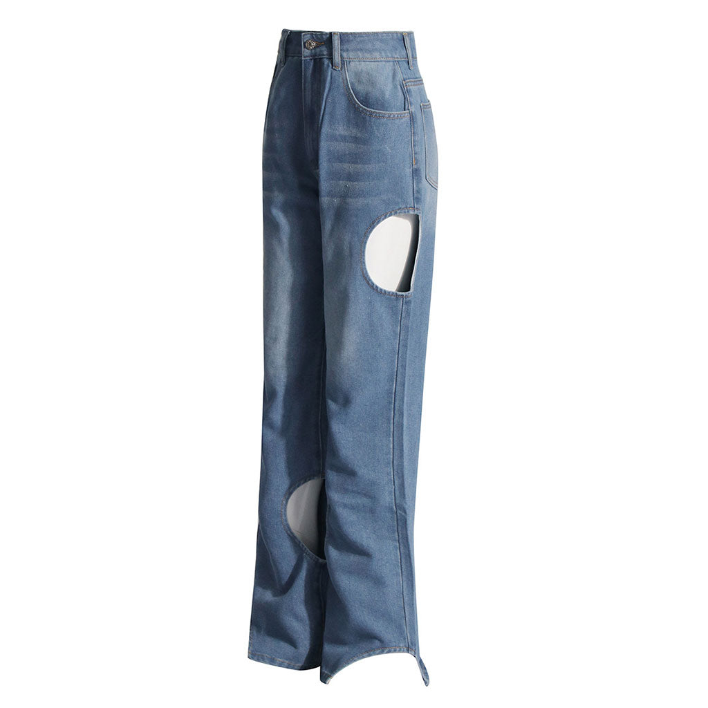Harmony Asimetrik Kesim Kot Pantolon