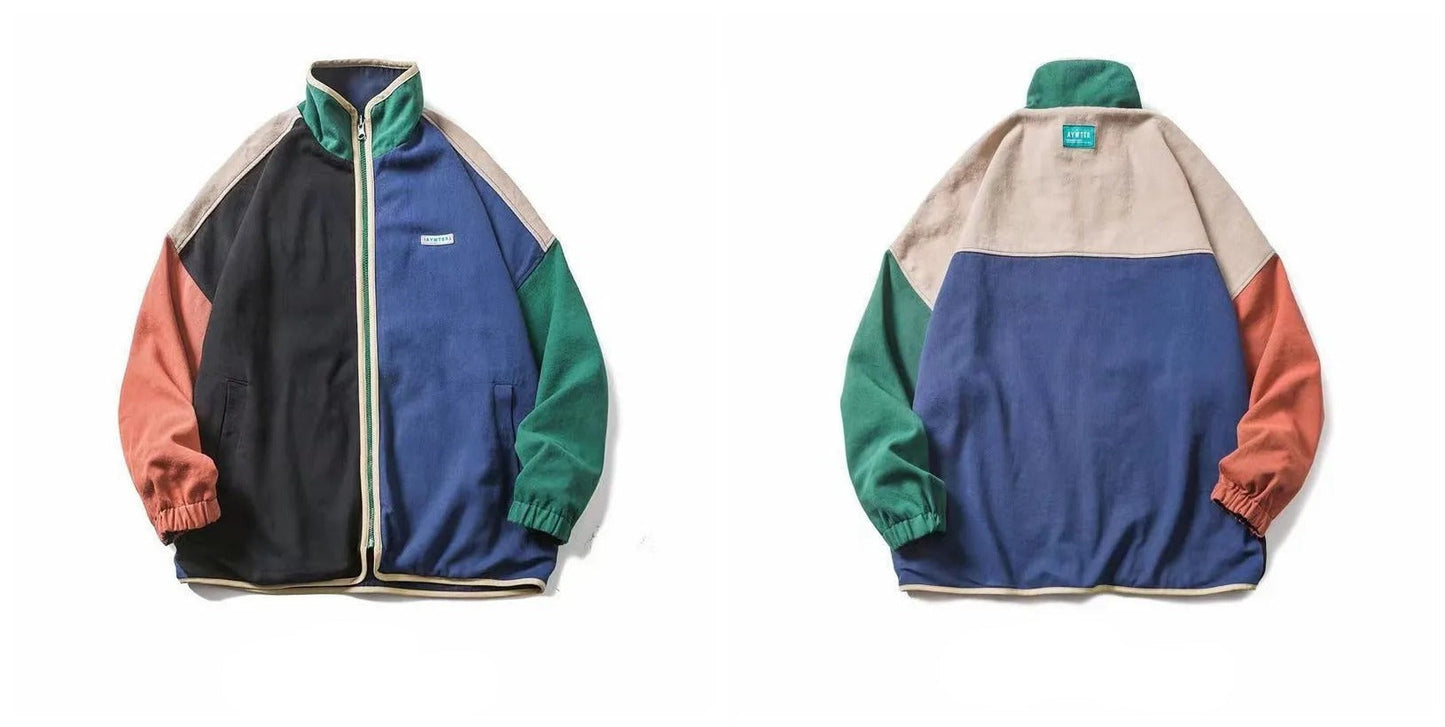 CONTRAST VINTAGE JACKET