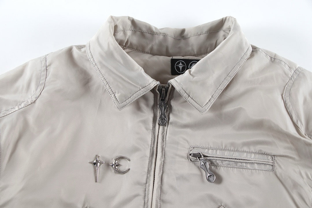 LUZZ Wingless Bird Bomber Ceket