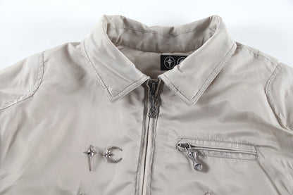 LUZZ Wingless Bird Bomber Ceket