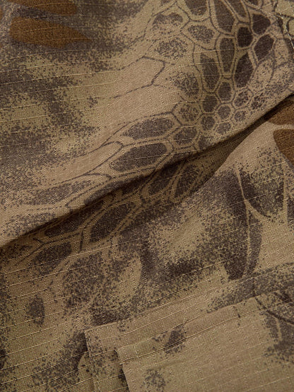 Bjørn Yılan Derisi Desenli Kargo Pantolon