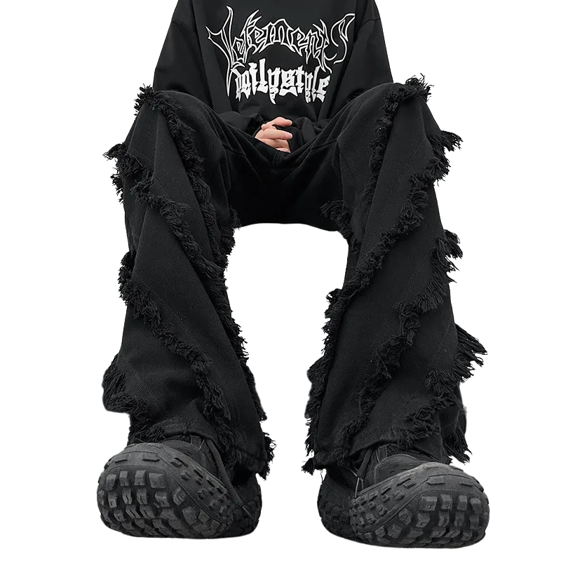 FRINGED FINESSE PANTOLON