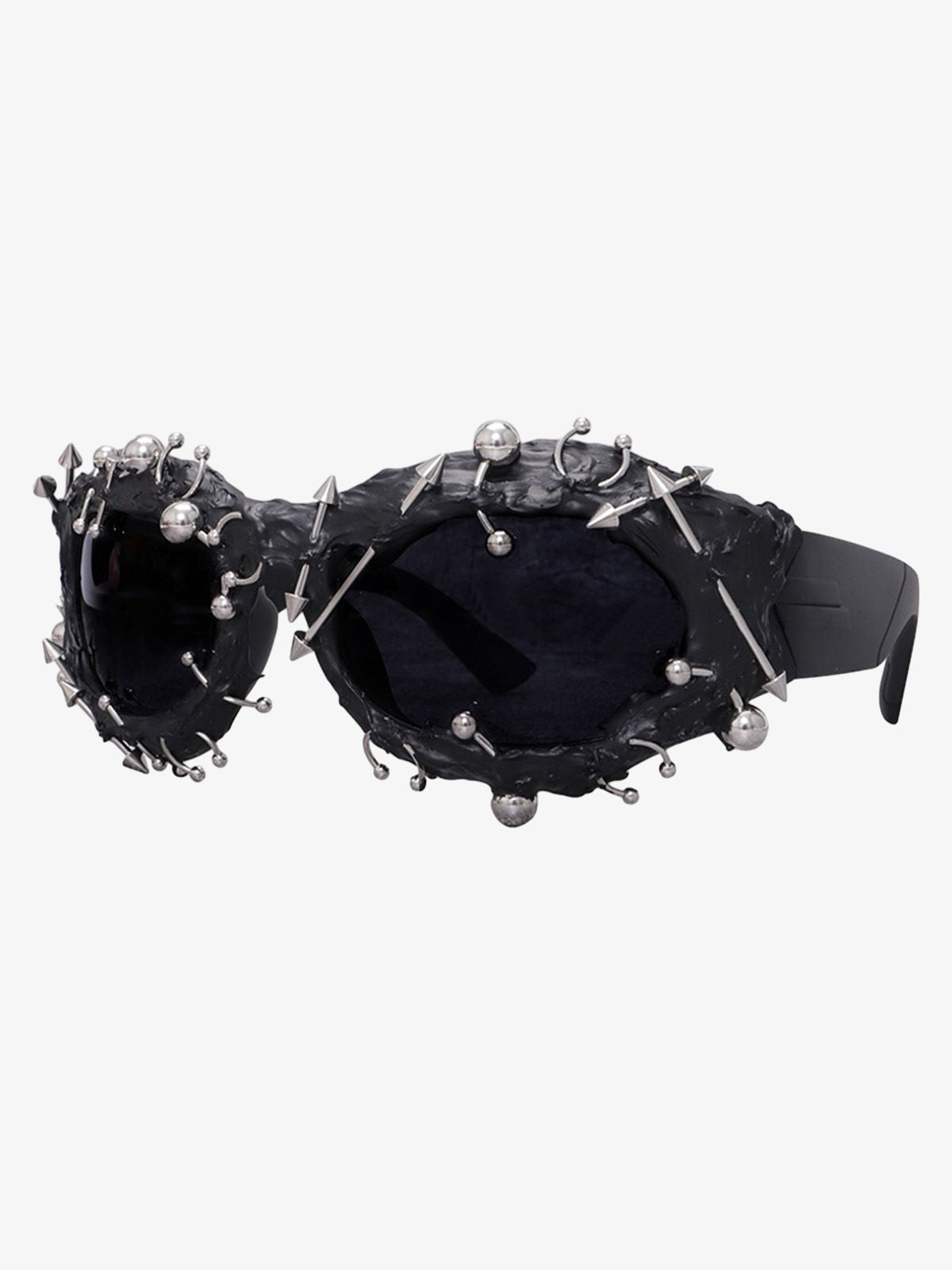 Özel Tasarım Punk Rivet Streetwear Sunglasses