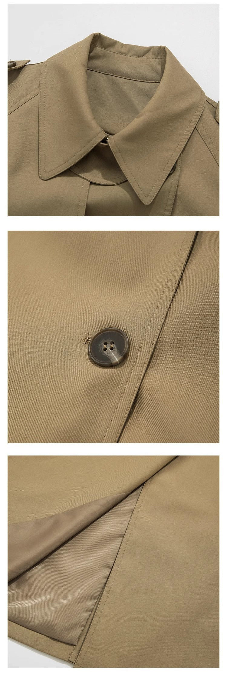 FAERLY Uzun Trençkot