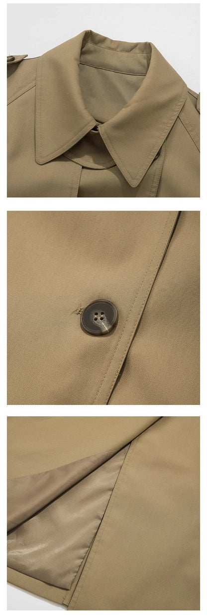 FAERLY Uzun Trençkot