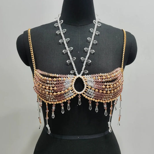 BareVoltage Boncuk Bra