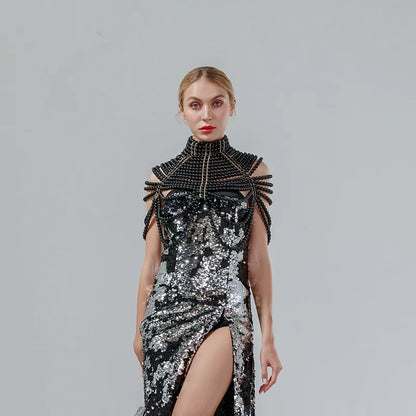 Pearl Drip Vücut Zinciri