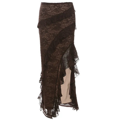 Lazy Loop Rufleli Maxi Etek