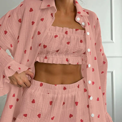 Heart On Cloud Pijama Takımı