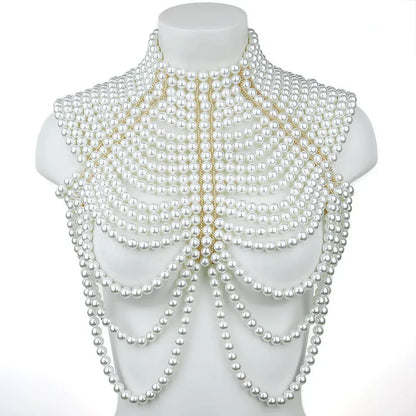 Pearl Drip Vücut Zinciri