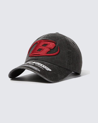Letter Embroidered 'B' Casual Baseball Cap